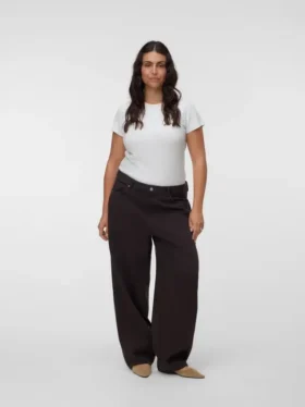 Jeans Vmczoe à taille mi-haute et coupe ample
