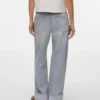 Jeans Vmdarcy à taille mi-haute et coupe large