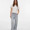 Jeans Vmdarcy à taille mi-haute et coupe large