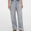 Jeans Vmdarcy à taille mi-haute et coupe large