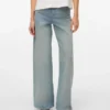 Jeans Vmelina à taille très haute et coupe large