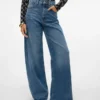 Jeans Vmelina à taille très haute et coupe large