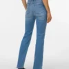 Jeans Vmella à taille mi-haute et coupe droite