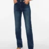 Jeans Vmella à taille mi-haute et coupe droite