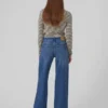 Jeans Vmfaith à taille basse et coupe large
