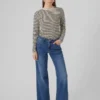 Jeans Vmfaith à taille basse et coupe large