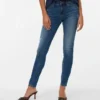 Jeans Vmflash taille mi-haute, coupe skinny