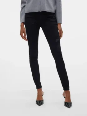 Jeans Vmflash taille mi-haute, coupe skinny
