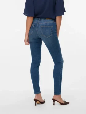 Jeans Vmflash taille mi-haute, coupe skinny