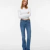 Jeans Vmflash taille mi-haute à coupe évasée