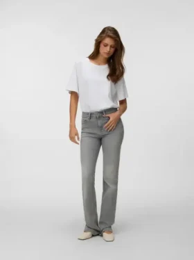 Jeans Vmflash taille mi-haute à coupe évasée
