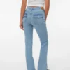 Jeans Vmflash taille mi-haute à coupe évasée