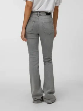 Jeans Vmflash taille mi-haute à coupe évasée