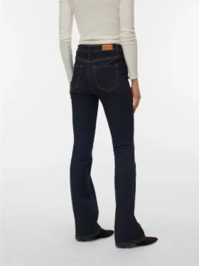 Jeans Vmflash taille mi-haute à coupe évasée