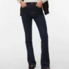 Jeans Vmflash taille mi-haute à coupe évasée