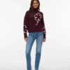 Jeans Vmflash à taille mi-haute et coupe droite