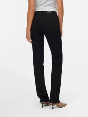 Jeans Vmflash à taille mi-haute et coupe droite