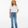 Jeans Vmflash taille mi-haute et coupe évasée