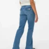 Jeans Vmflash taille mi-haute et coupe évasée