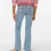 Jeans Vmflash taille mi-haute et coupe évasée