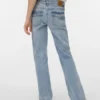 Jeans Vmflash taille mi-haute et coupe évasée