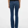 Jeans Vmflash à taille mi-haute et coupe évasée