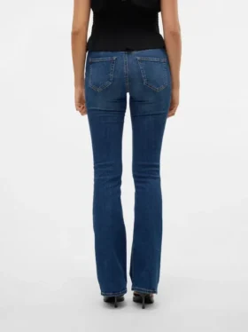 Jeans Vmflash à taille mi-haute et coupe évasée
