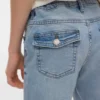 Jeans Vmflash taille mi-haute et coupe évasée