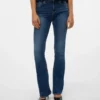 Jeans Vmflash à taille mi-haute et coupe évasée