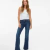 Jeans Vmjean taille basse, coupe évasée