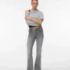 Jeans Vmjean taille basse, coupe évasée