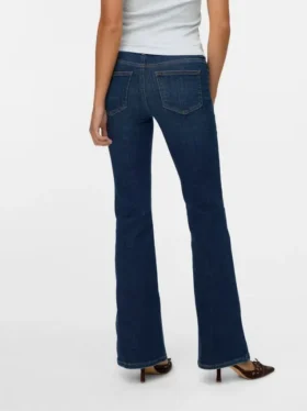Jeans Vmjean taille basse, coupe évasée