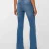 Jeans Vmjean taille basse, coupe évasée