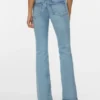 Jeans Vmjean taille basse, coupe évasée
