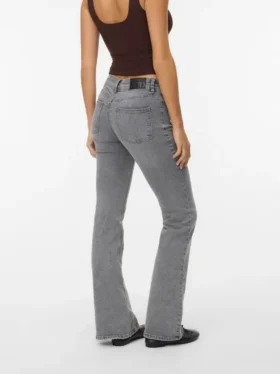 Jeans Vmjean taille basse, coupe évasée