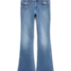 Jeans Vmjean taille basse, coupe évasée