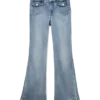 Jeans Vmjean taille basse, coupe évasée