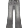 Jeans Vmjean taille basse, coupe évasée
