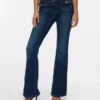 Jeans Vmjean taille basse, coupe évasée