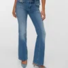 Jeans Vmjean taille basse, coupe évasée