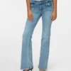 Jeans Vmjean taille basse, coupe évasée