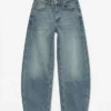 Jeans Vmjuno à taille mi-haute et coupe « barrel »