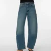 Jeans Vmjuno à taille mi-haute et coupe « barrel »
