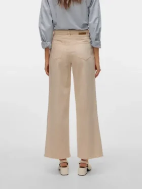 Jeans Vmkarlie à taille mi-haute et coupe large