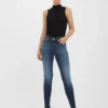Jeans Vmlux taille mi-haute et coupe slim