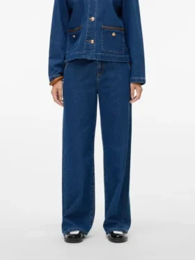 Jeans Vmmargot à taille haute et coupe large