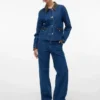 Jeans Vmmargot à taille haute et coupe large