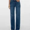 Jeans Vmmelisa à taille mi-haute et coupe large