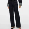 Jeans Vmmelisa à taille mi-haute et coupe large