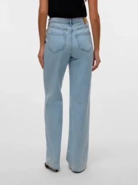Jeans Vmmelisa à taille mi-haute et coupe large